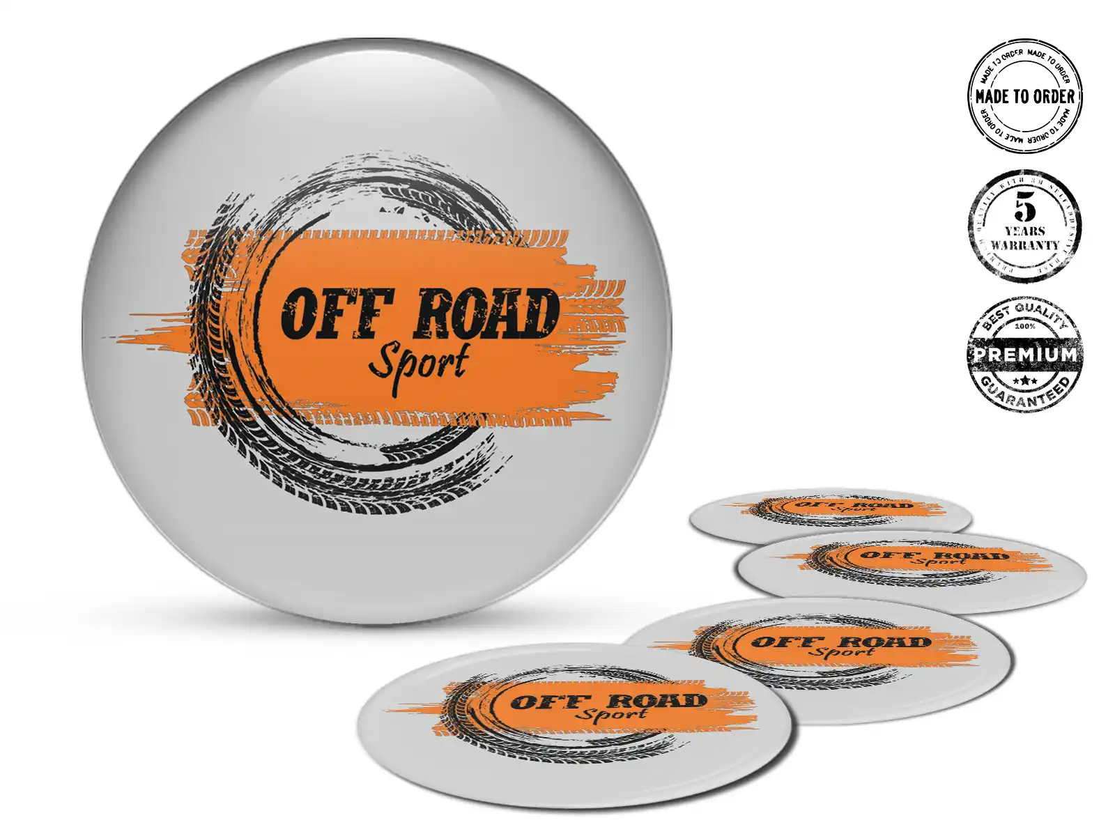 Decals on Wheels Logo Ultimate Ballistic Performance